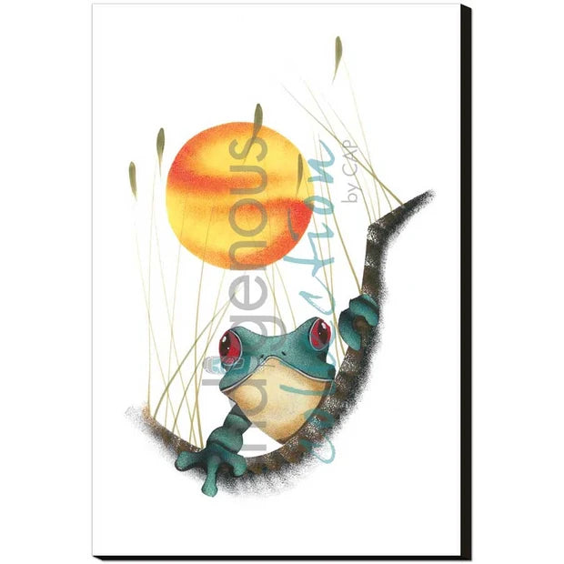 CAP Frog Plaque