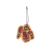 Gar Eagle Wood Ornament