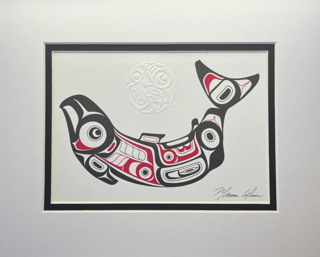 Marvin Oliver Print ~ Salmon