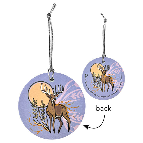 Ceramic Ornament ~ Deer