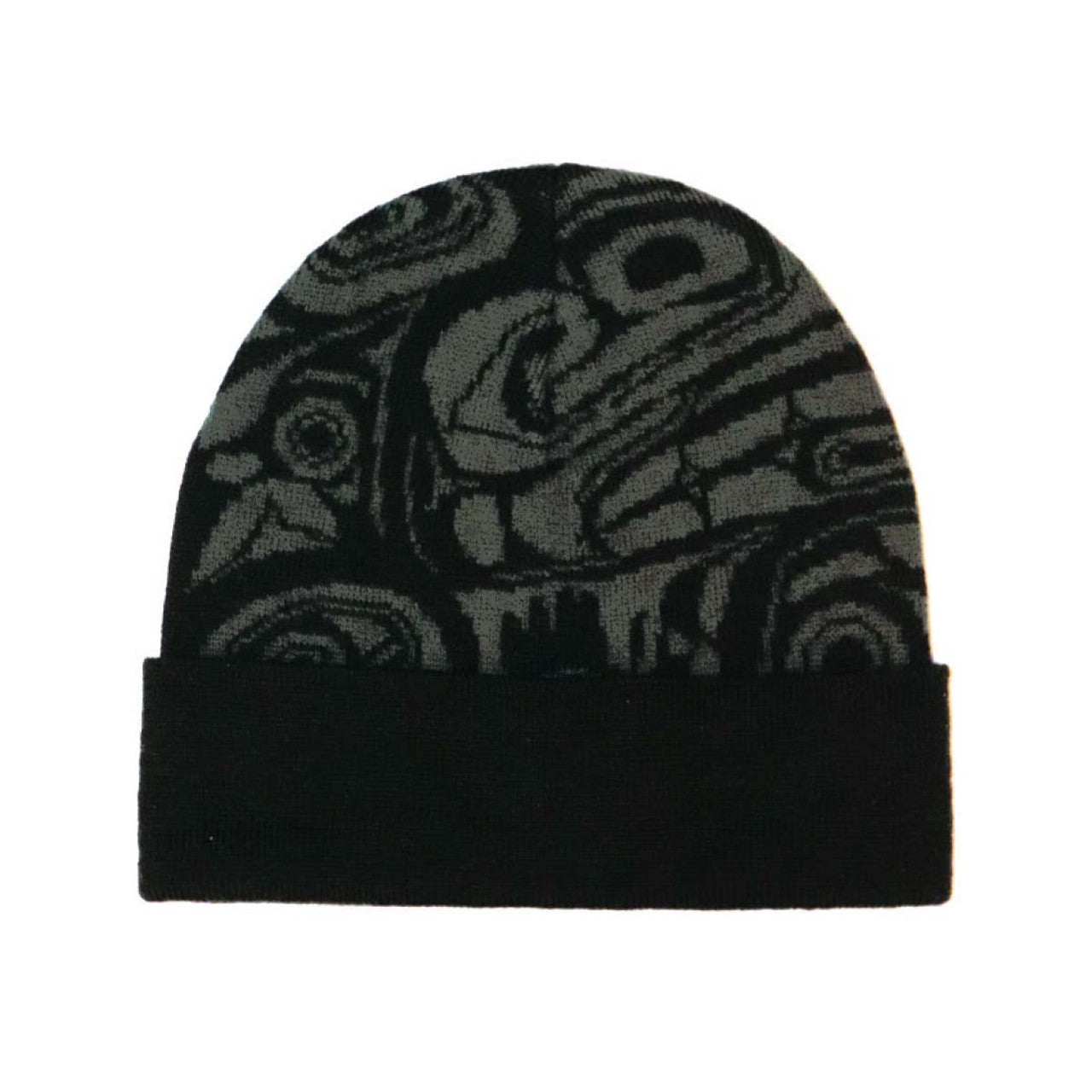 Gar -Treasure of Our Ancestors - Black Knit Tuque