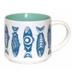Gar Ceramic Mug -  Salmon in the Wild