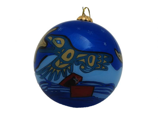 Panabo Raven Blue Ornament