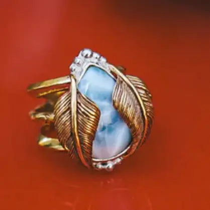 bah - Kinship ring ~ Larimar