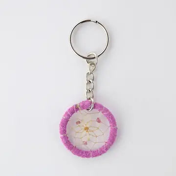 Birthstone Dream Catcher Keychains