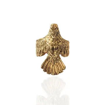 DOD ~ Brass Hawk Ring