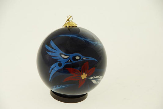 Pan H-Bird Blue Ornament