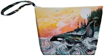 CAP Sm Tote - Killer Whale Sunset