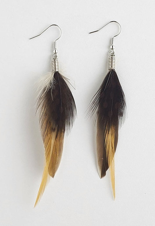 MNC Brown/Black Feather ER