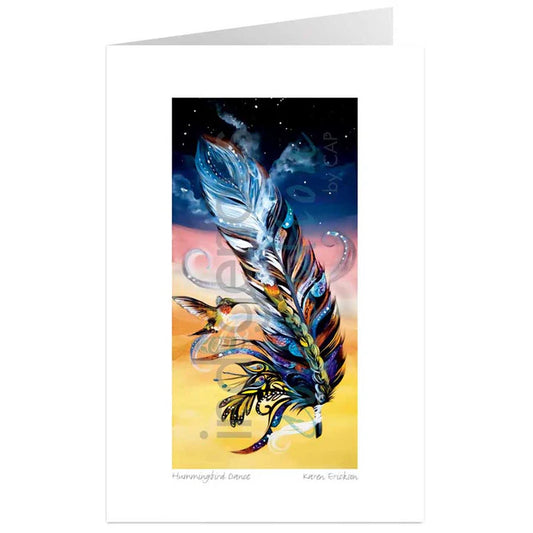 CAP Art Card Hummingbird Dance