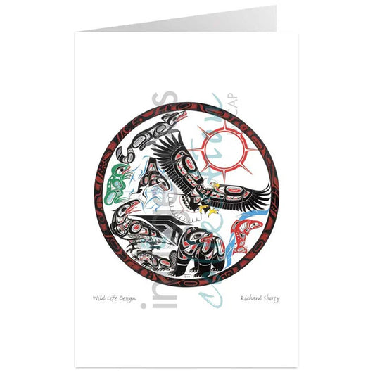 CAP Art Card Wild Life Design