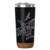 Gar Cork Base Travel Mug - Soaring Eagle (20 oz)