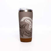 Gar Cork Base Travel Mug - Raven (20 oz)