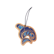 Gar Whale Ornament