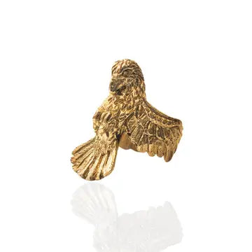 DOD ~ Brass Hawk Ring