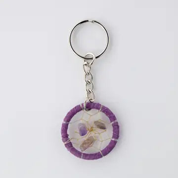 Birthstone Dream Catcher Keychains