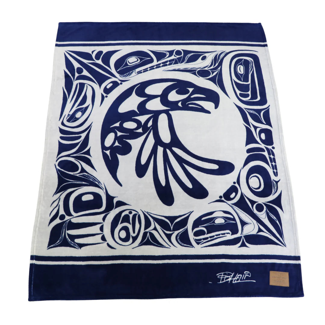 Kanata BH Eagle Blue/Gray Blanket