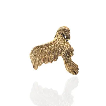 DOD ~ Brass Hawk Ring