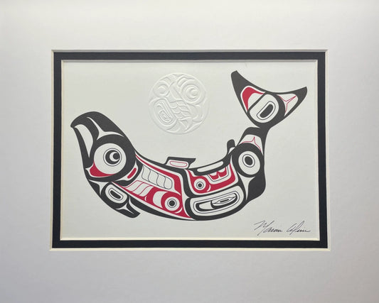 Marvin Oliver Print ~ Salmon