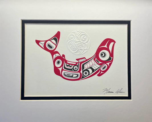 Marvin Oliver Print ~ Red Salmon