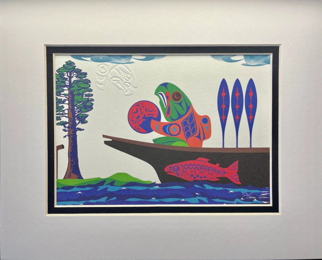 Marvin Oliver Print ~ Homeward Bound