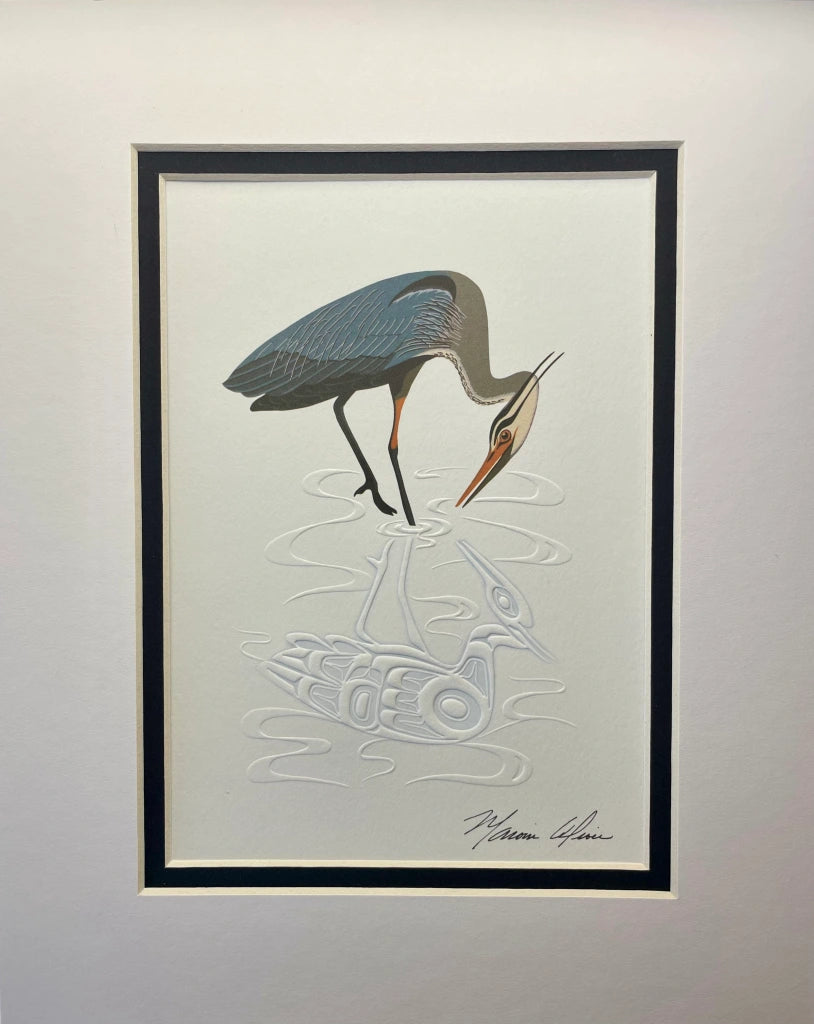 Marvin Oliver Prints ~ Blue Reflection