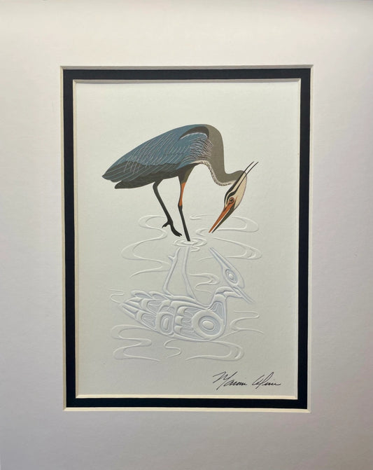 Marvin Oliver Prints ~ Blue Reflection
