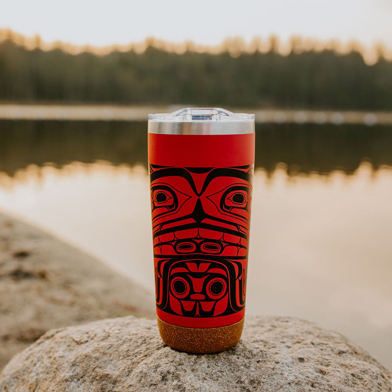 Gar Cork Base Travel Mug - Treasure of Our Ancestors (20 oz)