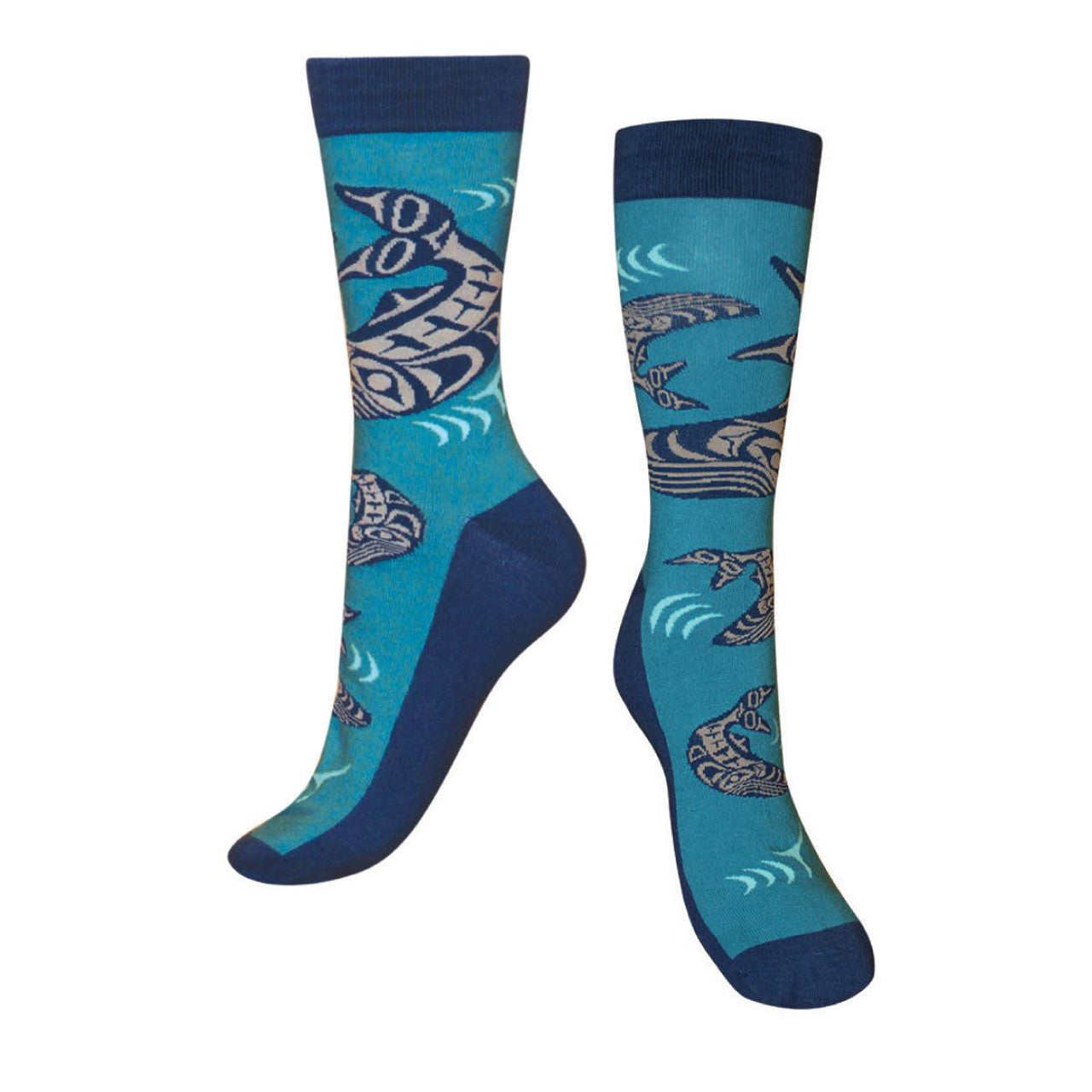 Art Socks ~ Humpback Whale