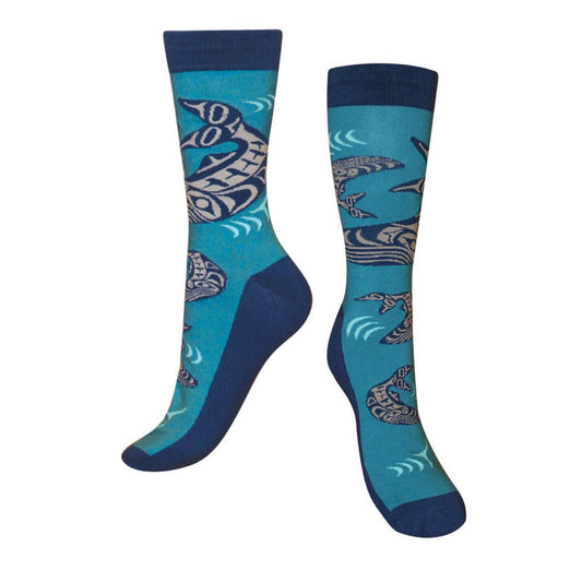 Art Socks ~ Humpback Whale