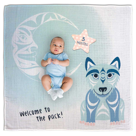 Gar Wolf Baby Blanket
