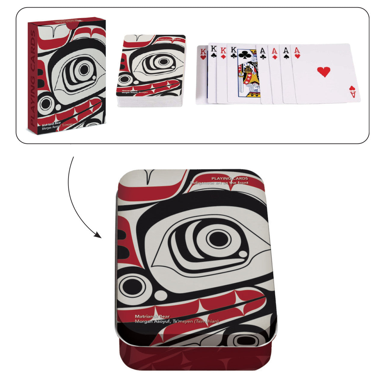 Gar Playing Cards - Matriarch Bear