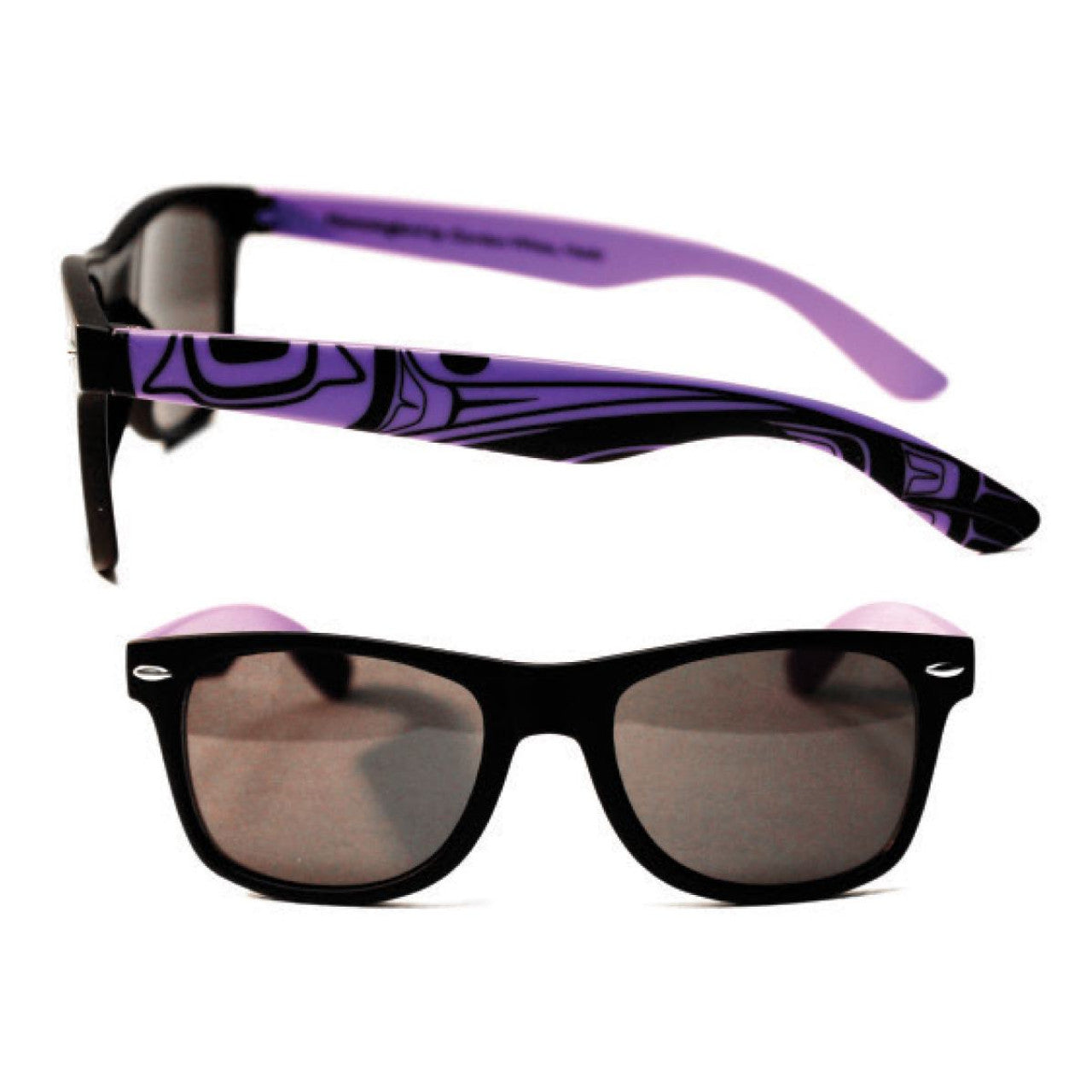 Gar Hummingbird Sunglasses (Purple/Black)