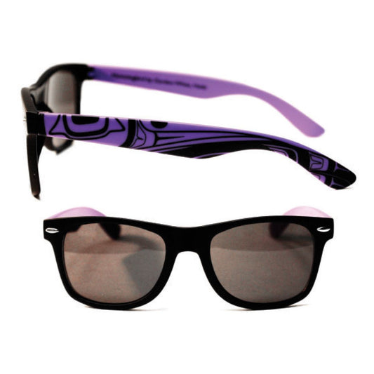 Gar Hummingbird Sunglasses (Purple/Black)