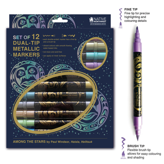 GAR Metallic Felt Markers