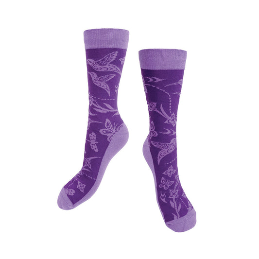 Art Socks ~ Hummingbird
