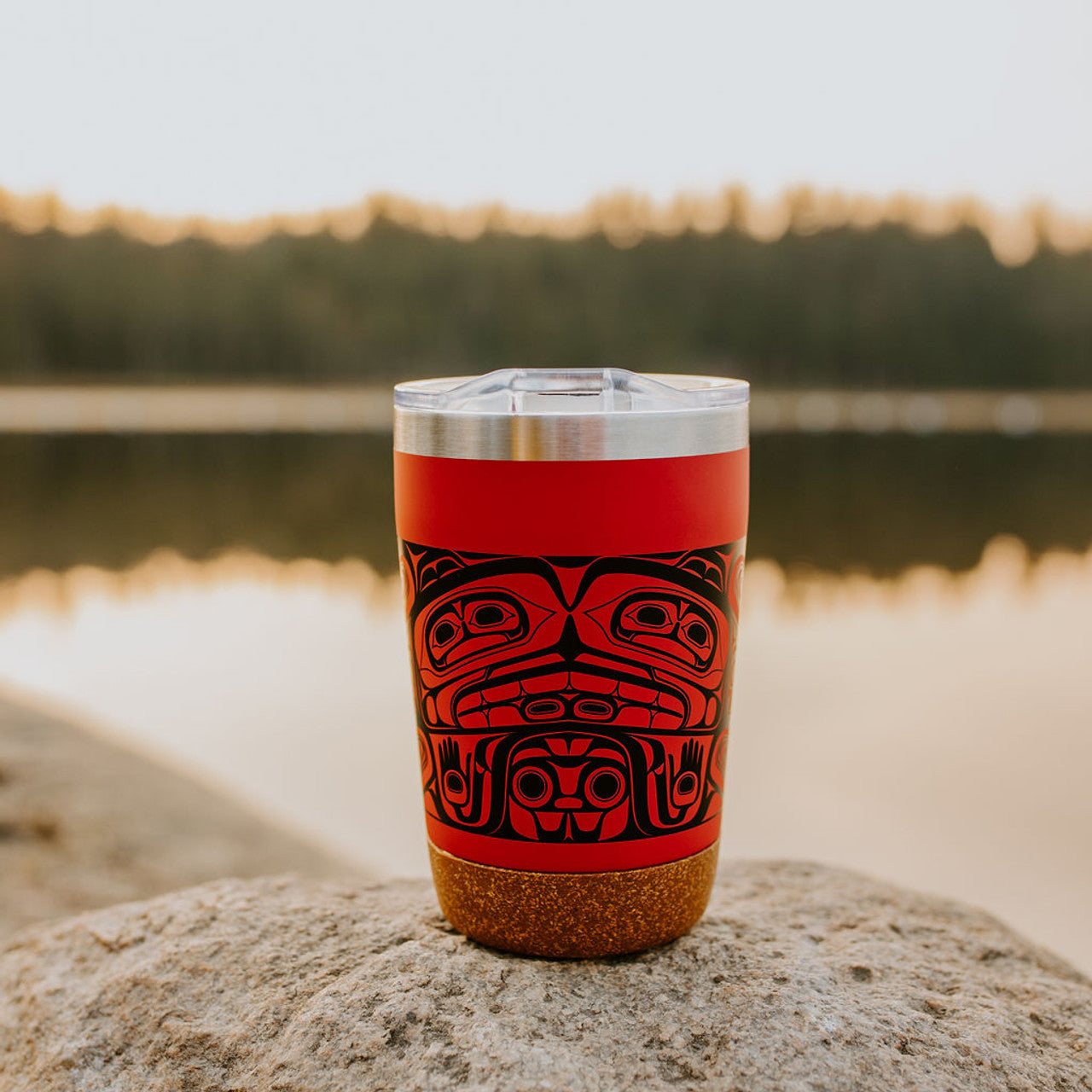 Gar Cork Base Travel Mug - Treasure of Our Ancestors (12oz)