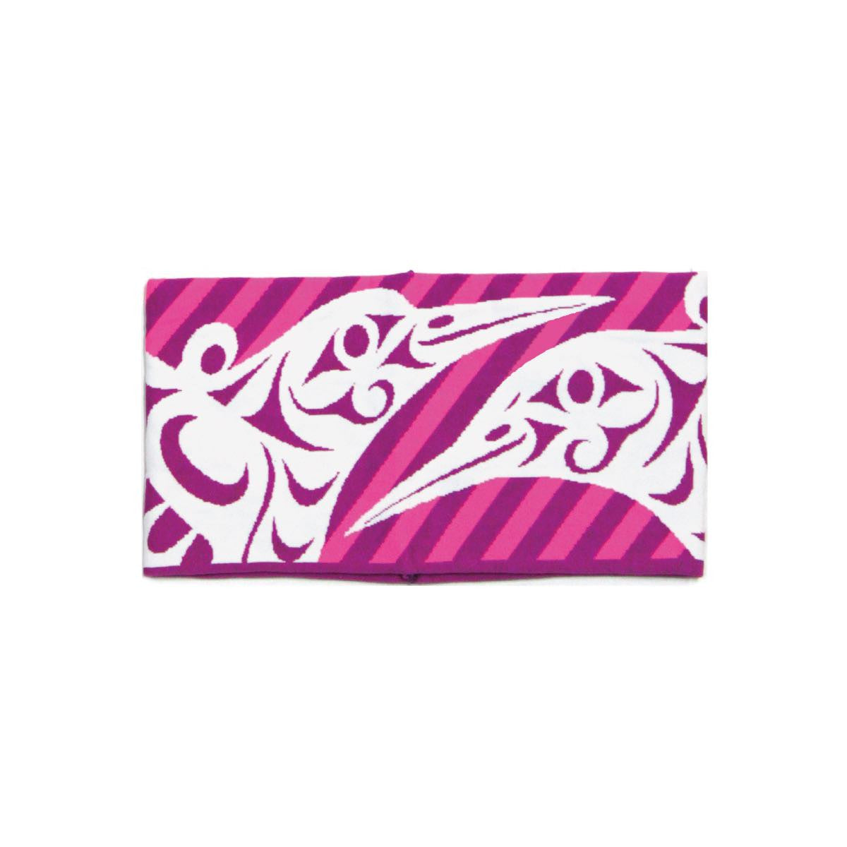 Headband - Hummingbird Flight (Purple/White)