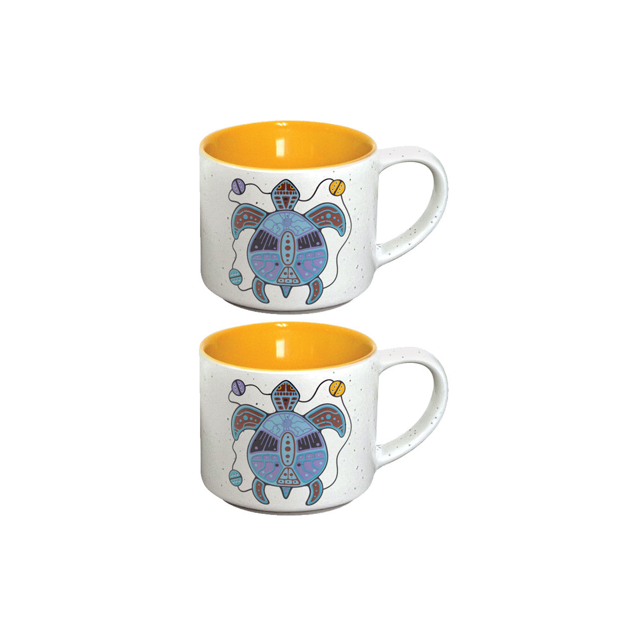 Gar Ceramic Espresso Mugs (Set of 2) Turtle
