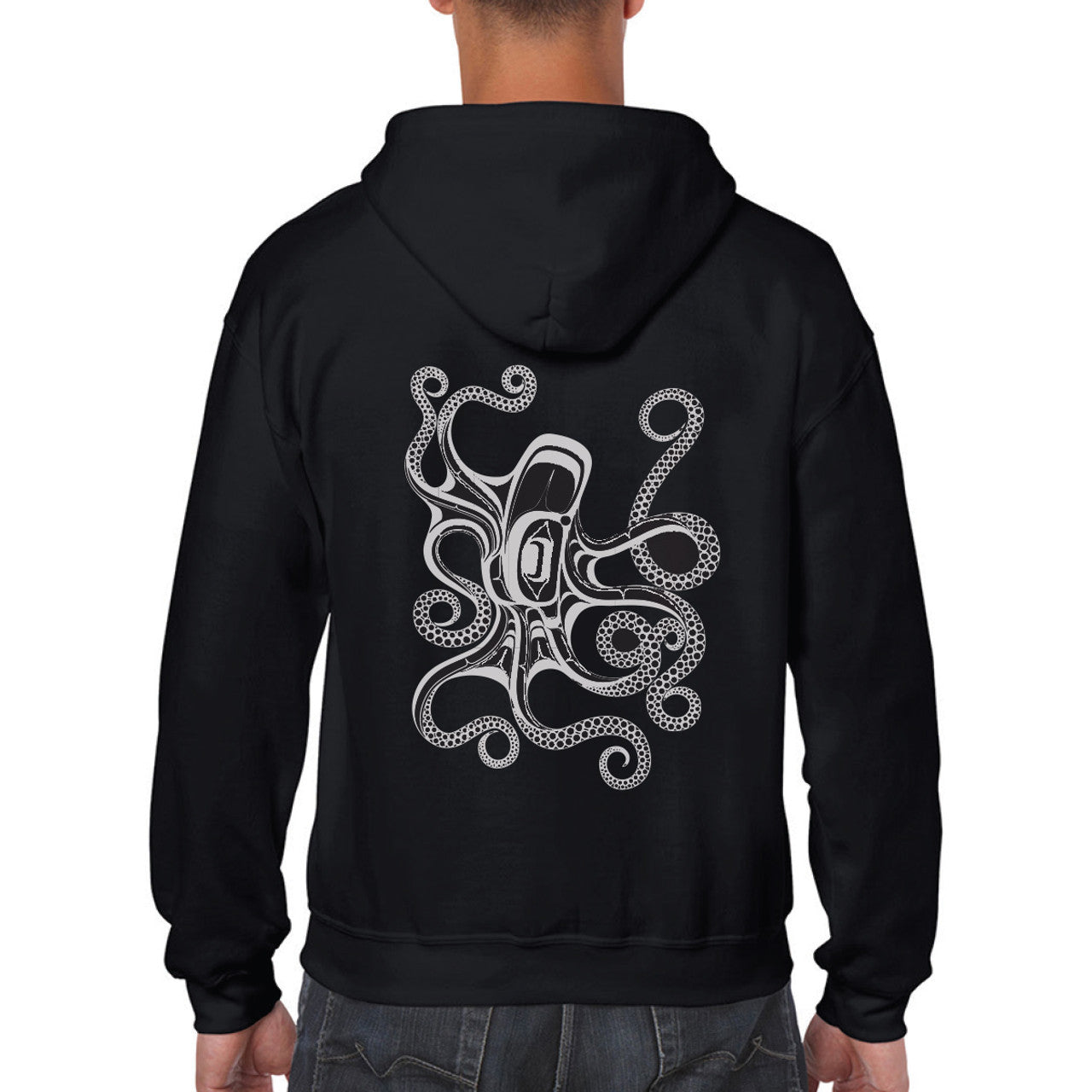 Zippered Hoodie ~ Octopus (Nuu)