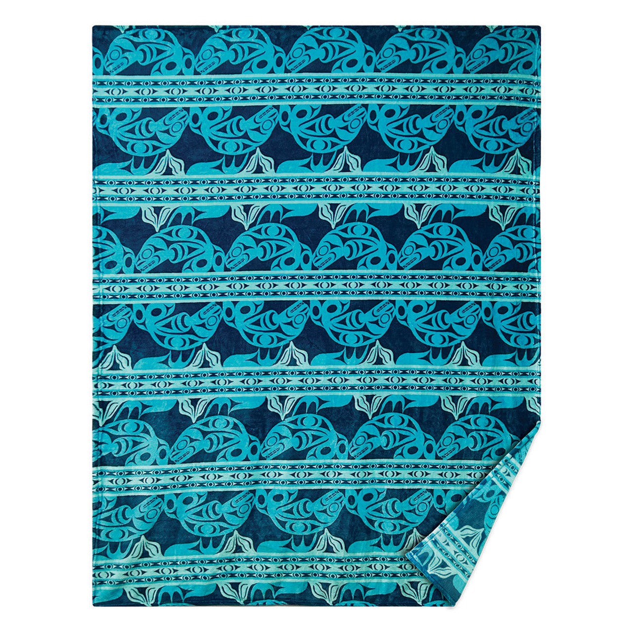Gar Fleece Blanket - Whale