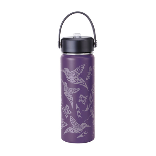 Gar Wide Mouth Insulated Bottle ~ Hummingbird
