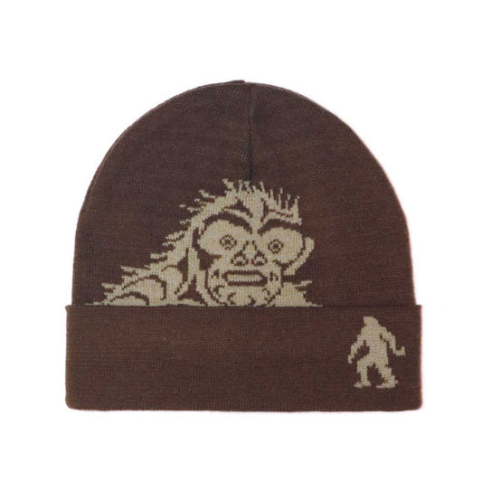 Gar Sasquatch Brown Knit Tuque
