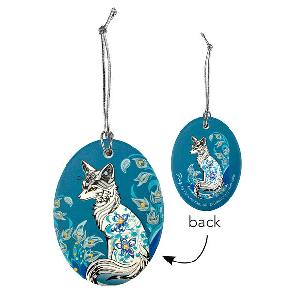 Ceramic Ornament ~ Foxy