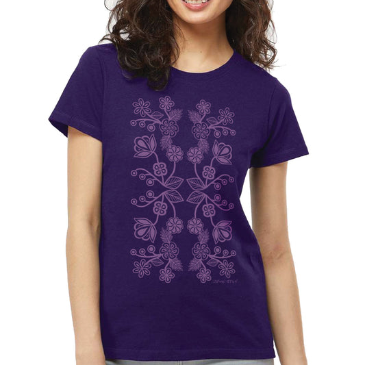 Women's T-shirt - Ojibwe Florals