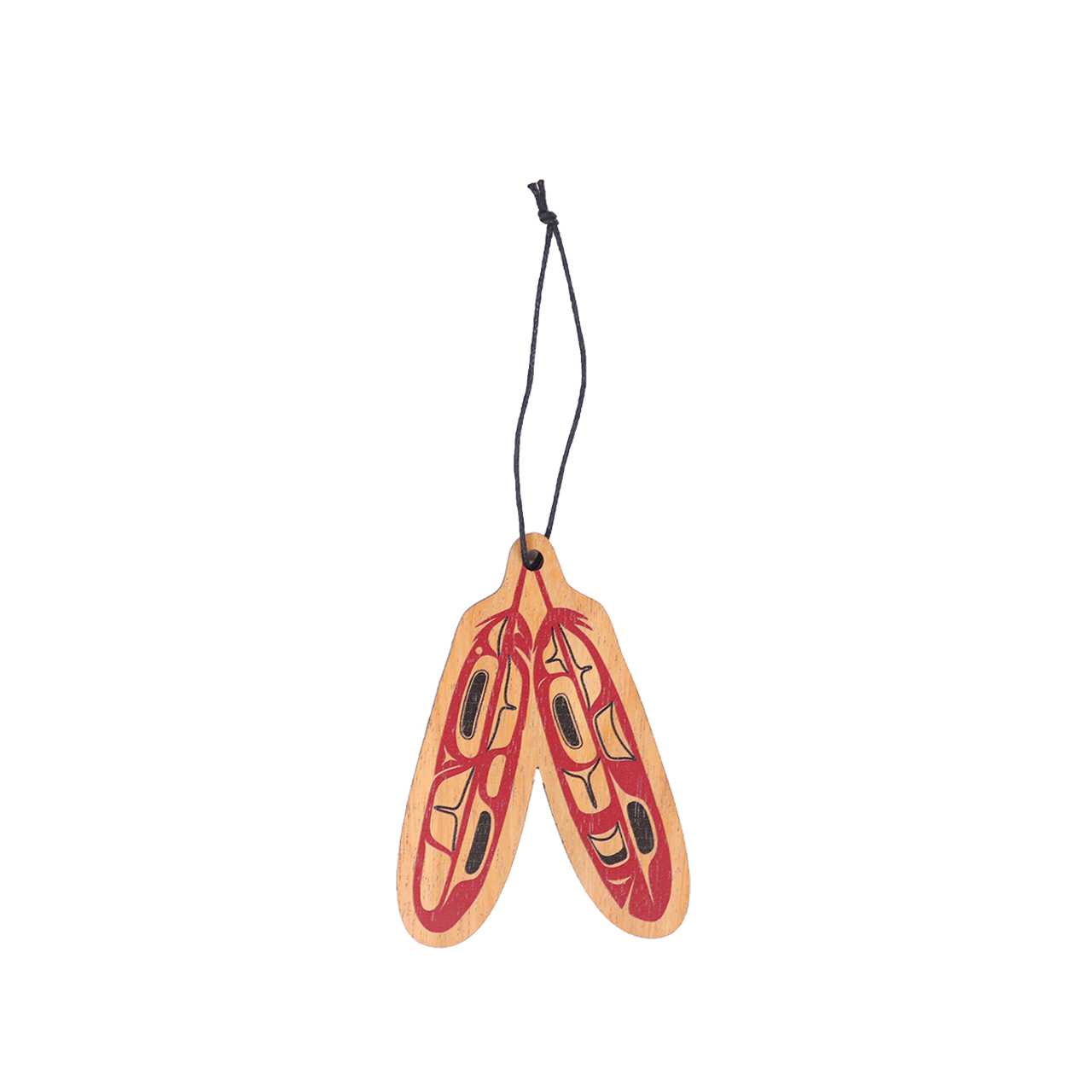 Gar Eagle Feathers Ornament