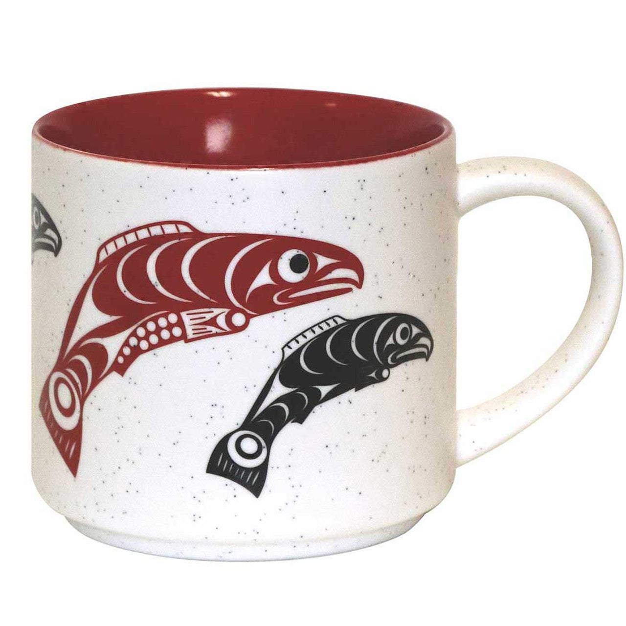 Gar Ceramic Mug -  Salmon