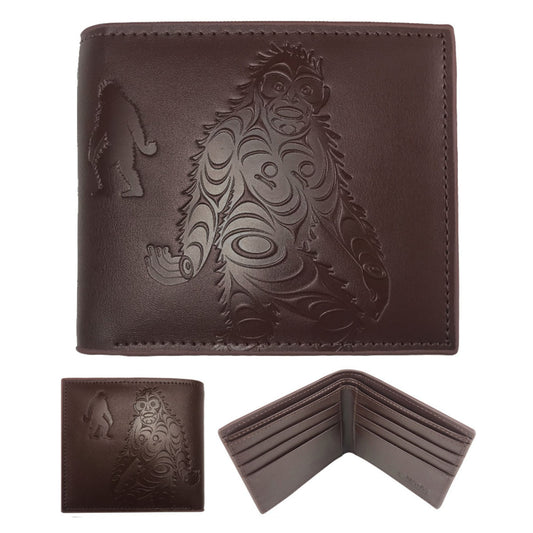 Gar Sasquatch Leather Brown Wallet