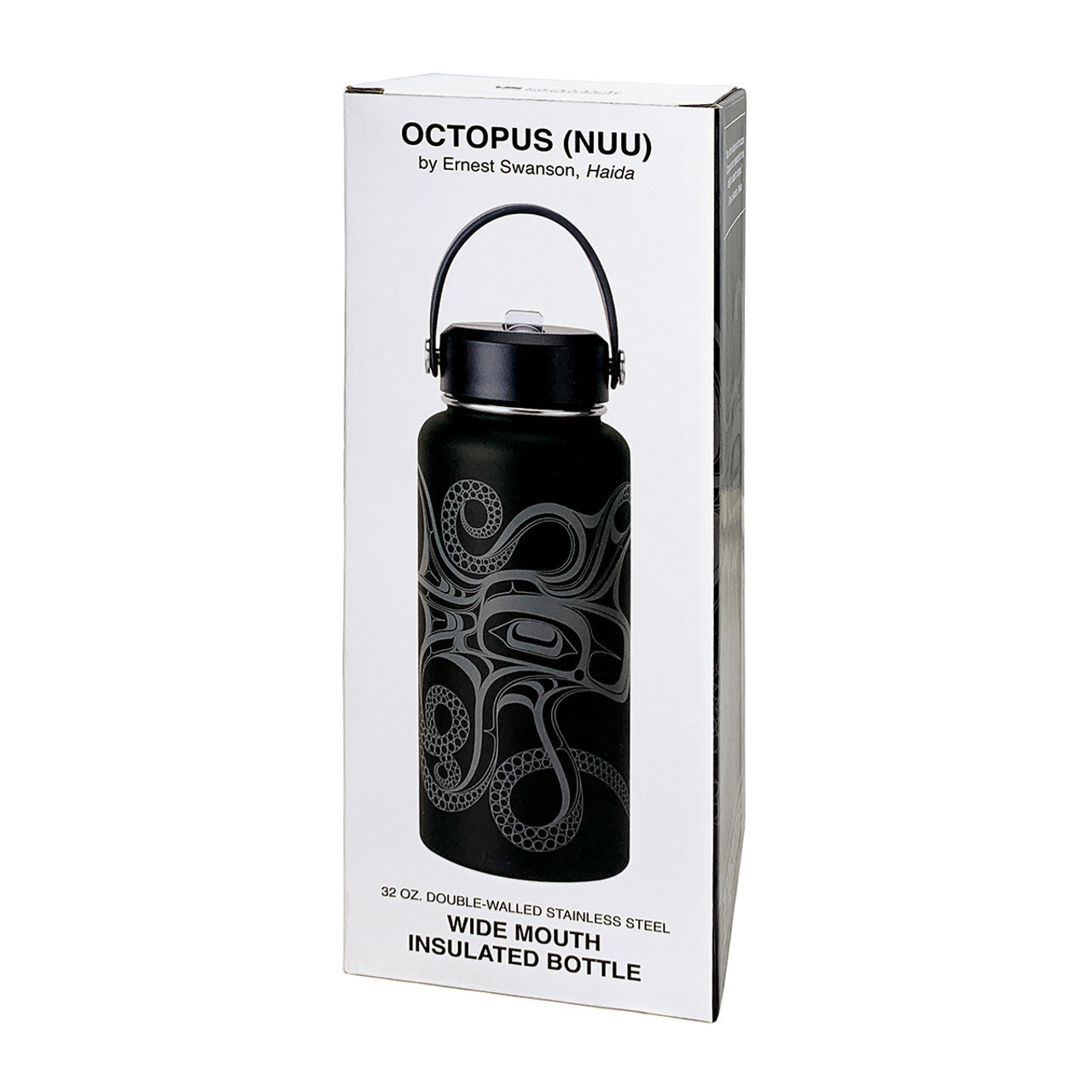 Gar Wide Mouth Insulated Bottle ~ Octopus