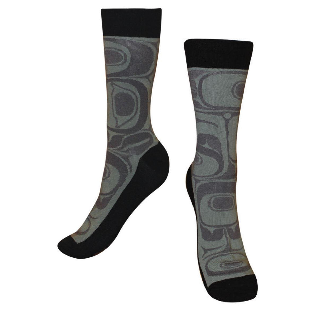 Art Socks ~ Eagle Blk/Grey
